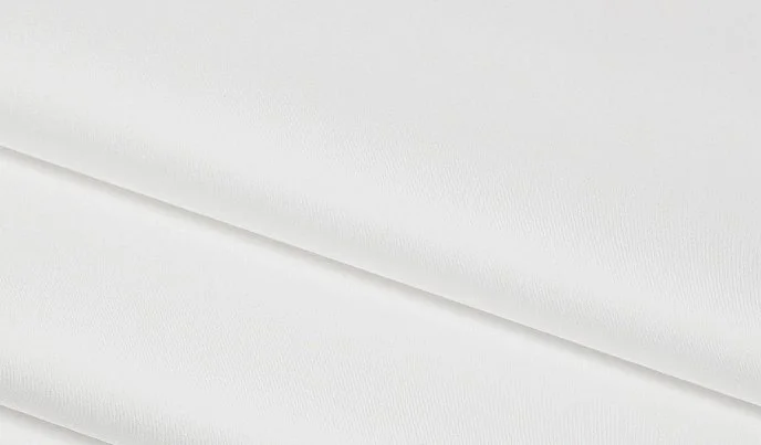 DeLuxe Percale Cotton Ice White