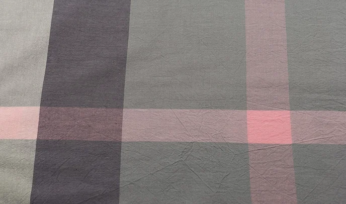 Washed Cotton Purple Square