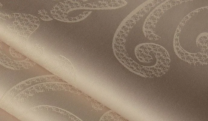 Lux Jacquard Cotton Napoleon Pearl
