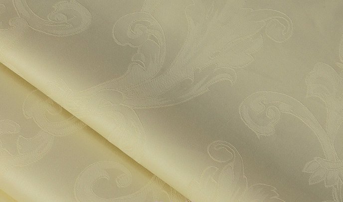 Lux Jacquard Cotton French Classics Cream