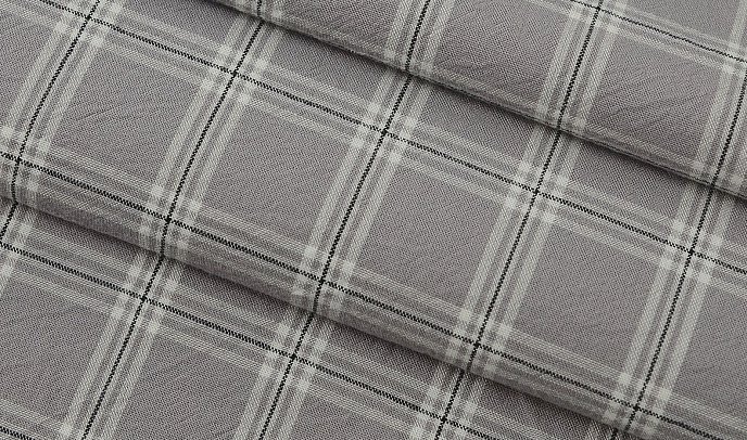 Washed Cotton Grey Small Square