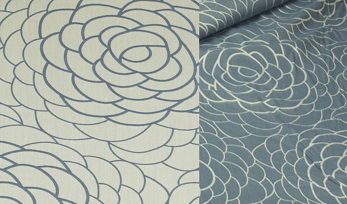 Lux Double Face Jacquard Modal Miracle Dark Blue