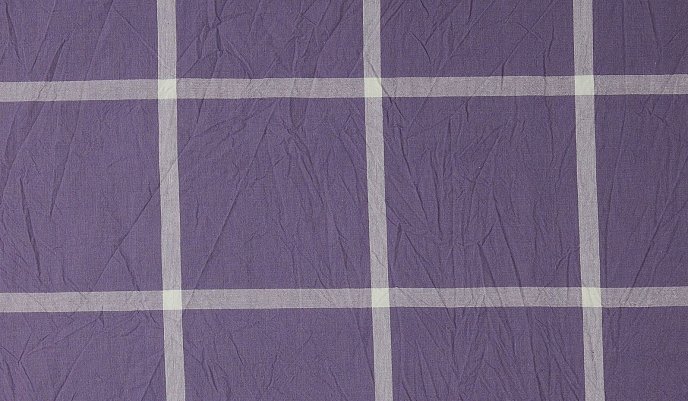 Washed Cotton Bleuberry Square