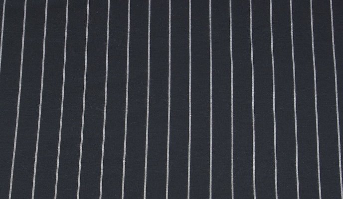 Washed Cotton Black & White Stripes